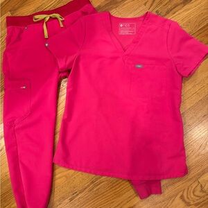 Shocking Pink Figs Set Zamora/Catarina